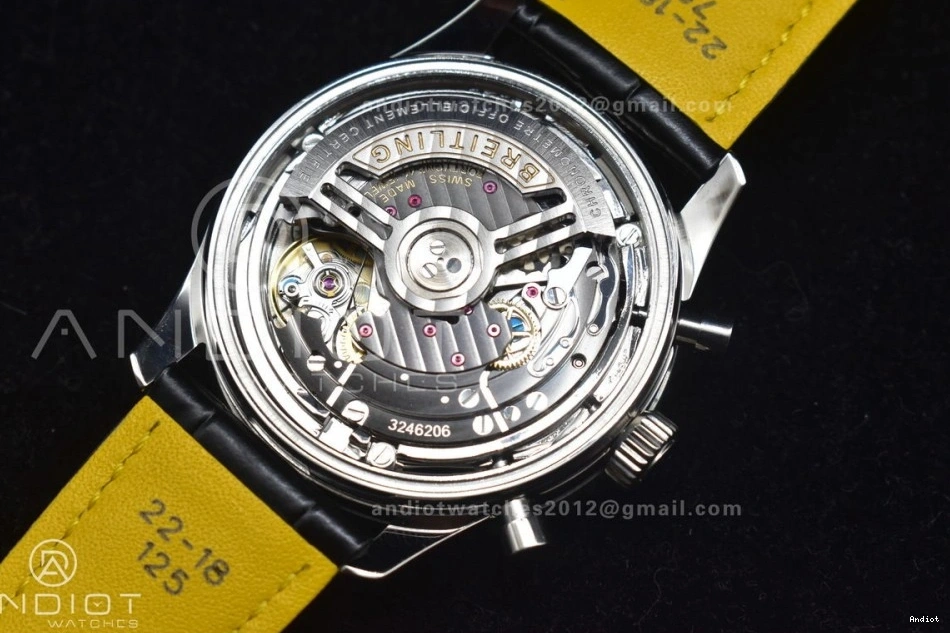 SS Version Navitimer L-Orange Chrono Blk BLS Best LE 1:1 43mm A7750 0509